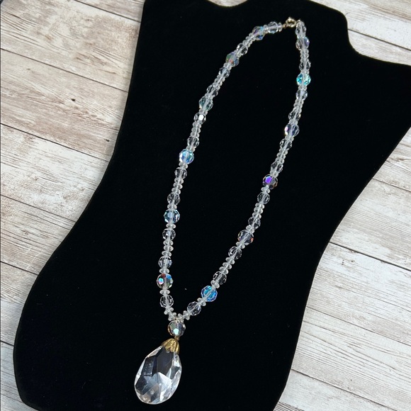 Jewelry - Elegant Crystal AB Beaded Necklace